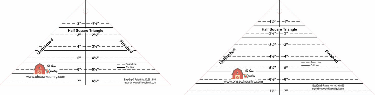 Half Square Triangle Set