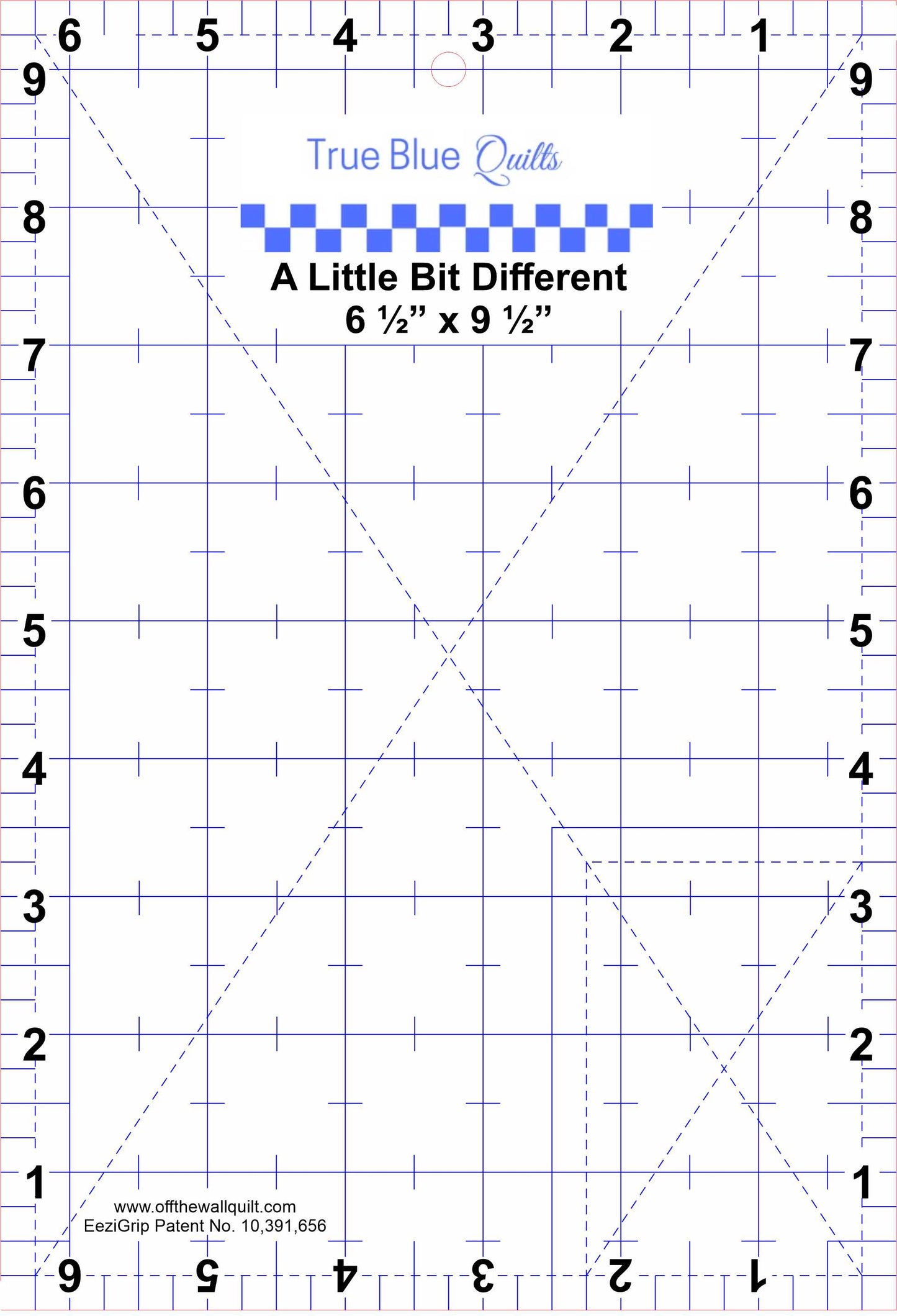 6 1/2" x 9 1/2" Template with EeziGrip