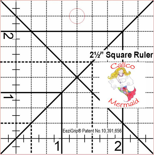 2 1/2" Square with EeziGrip