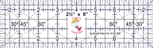 2 1/2" x 8" Square with EeziGrip