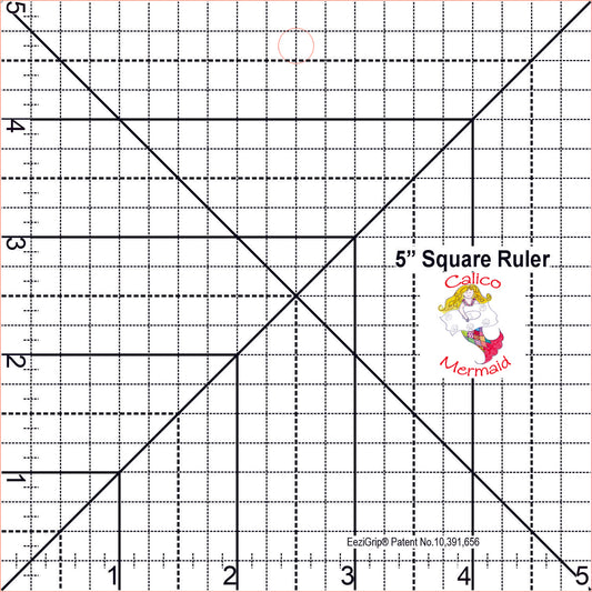 5" Square with EeziGrip