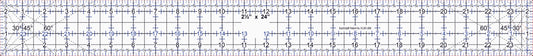 2 1/2"x24" with EeziGrip - Qty 36 - 1/2 Sheet