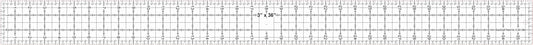 3"x36" with EeziGrip - Qty 7 - 1/4 Sheet