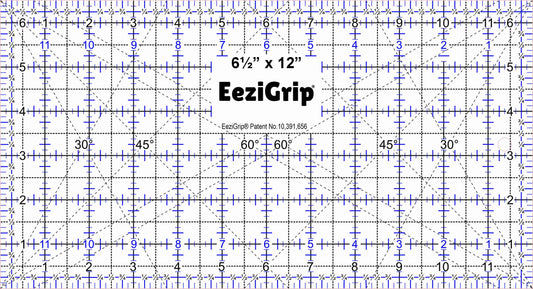 6 1/2"x12" Ruler with EeziGrip - Qty 14 - 1/4 Sheet