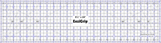 6 1/2" x 24" Ruler with EeziGrip - Qty 28 - 1 Sheet