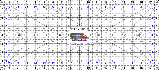 8"x18" with EeziGrip - Qty 10 - 1/2 Sheet
