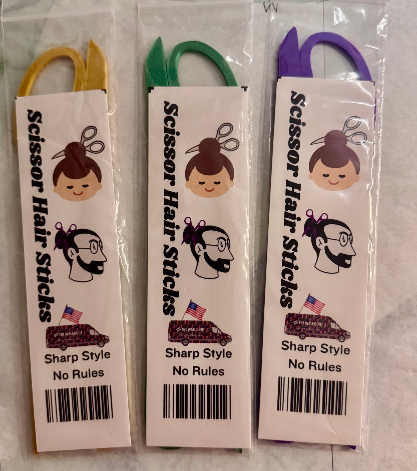 Scissor Hair Pins
