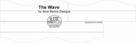 Ilene Bartos Designs - Wave Template with EeziGrip